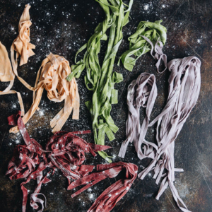 Rainbow Longevity Noodles Cooking Process