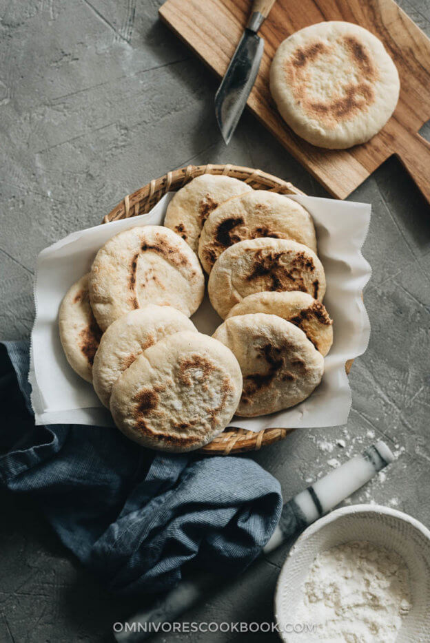 How to Make Flatbread (Easy, Fast, 2Ingredient) Omnivore's Cookbook