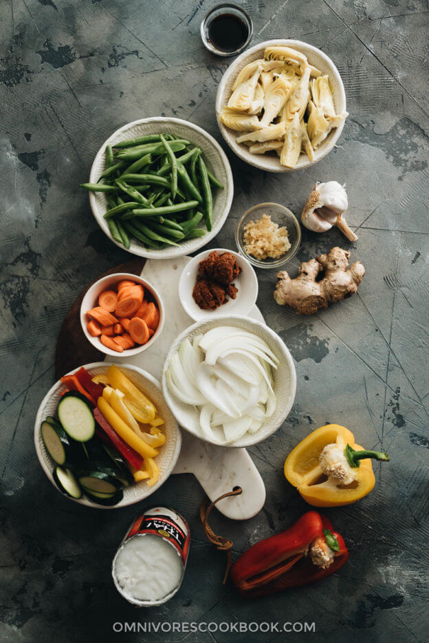 Easy Vegetarian Thai Curry - Omnivore's Cookbook