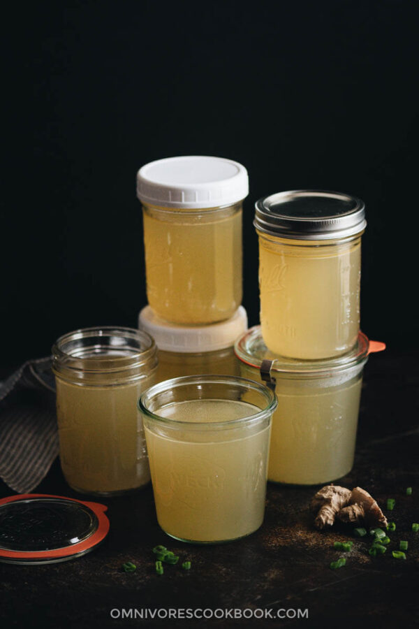 Pressure Cooker Chicken Stock (An Instant Pot Recipe) Omnivore's Cookbook