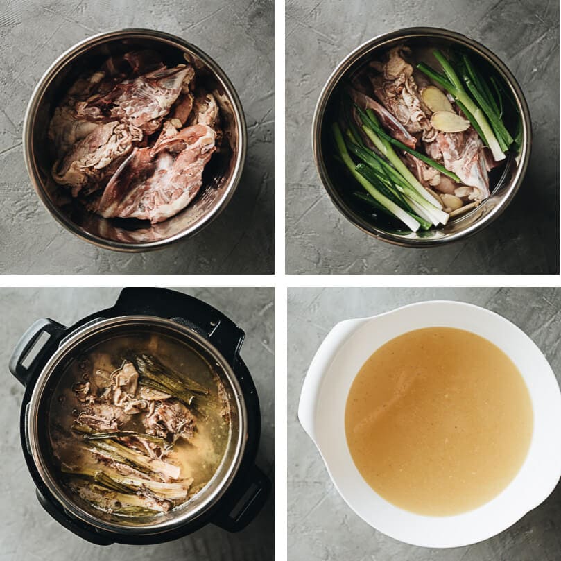 Pressure cooker chicken stock step by step pictures