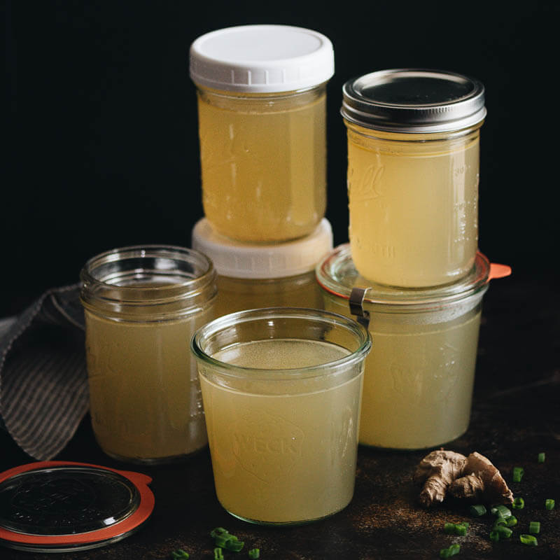 Pressure Cooker Chicken Stock (An Instant Pot Recipe) - Omnivore's Cookbook