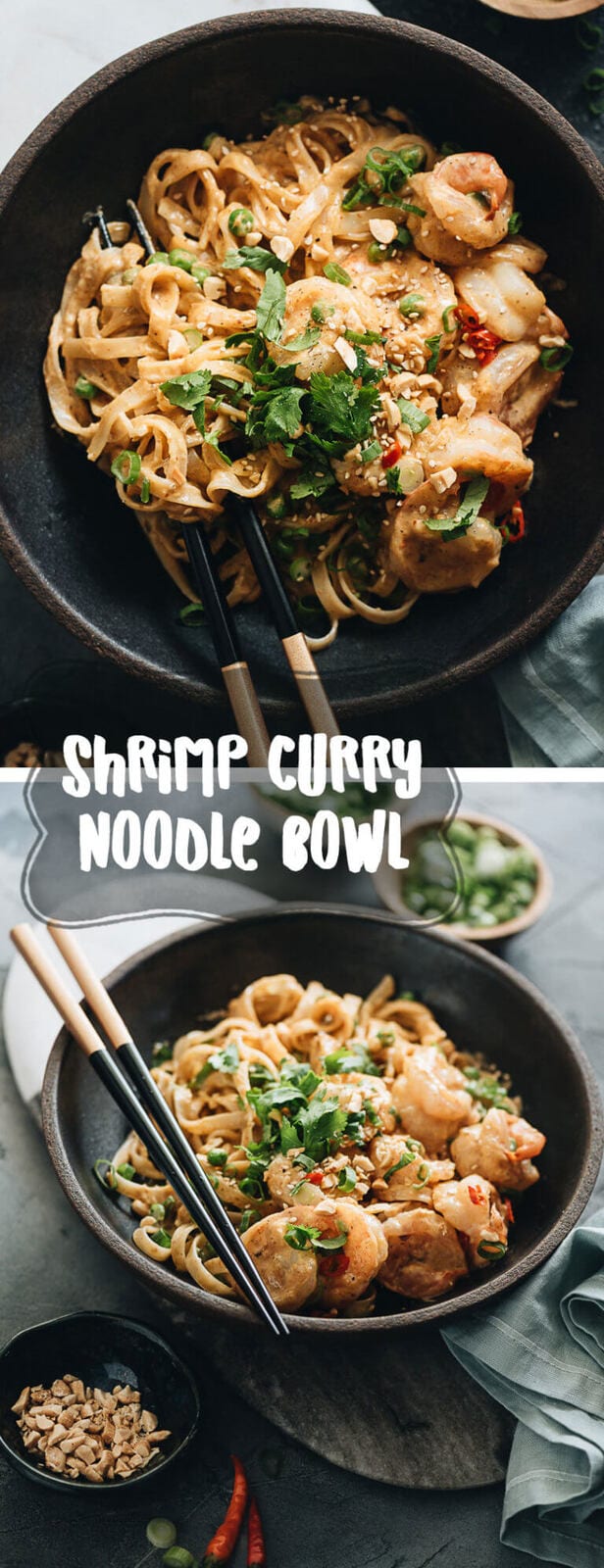 Shrimp Laksa Curry Bowl - Omnivore's Cookbook