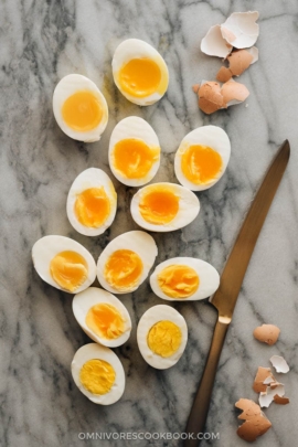 Instant pot eggs for perfect hard-boiled, medium-boiled, and soft-boiled eggs