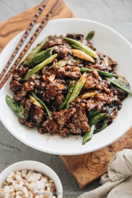 Mongolian Beef (Without Using a Wok) - Omnivore's Cookbook