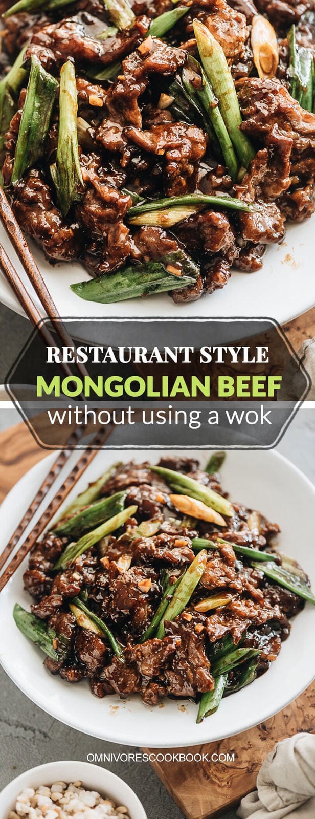 Mongolian Beef Without Using A Wok Omnivore S Cookbook