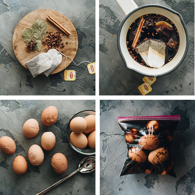 Soft-Boiled Tea Eggs Recipe