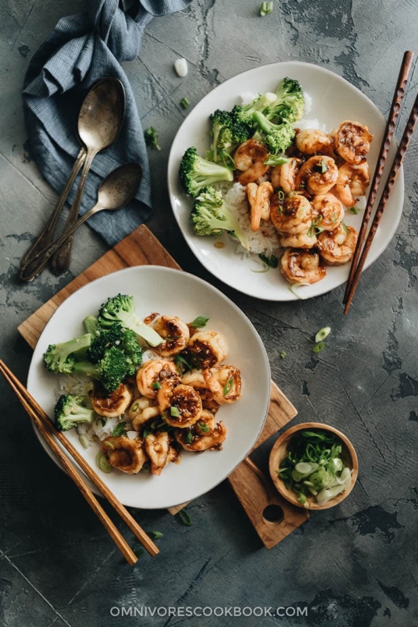 Honey Garlic Shrimp Omnivores Cookbook 6699