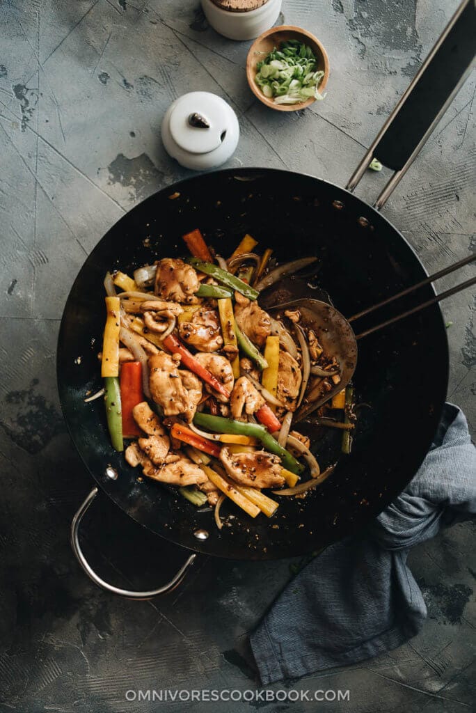 Asian food cooked in front of you