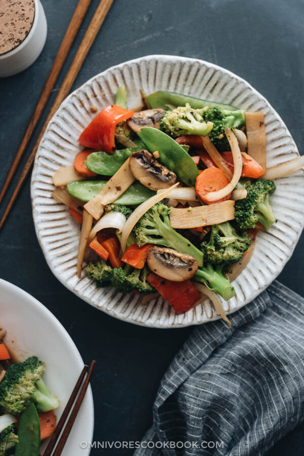 Chinese Vegetable Stir Fry Omnivore's Cookbook