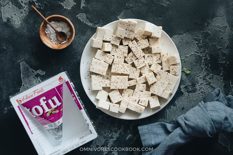 How to prepare tofu for tofu fried rice