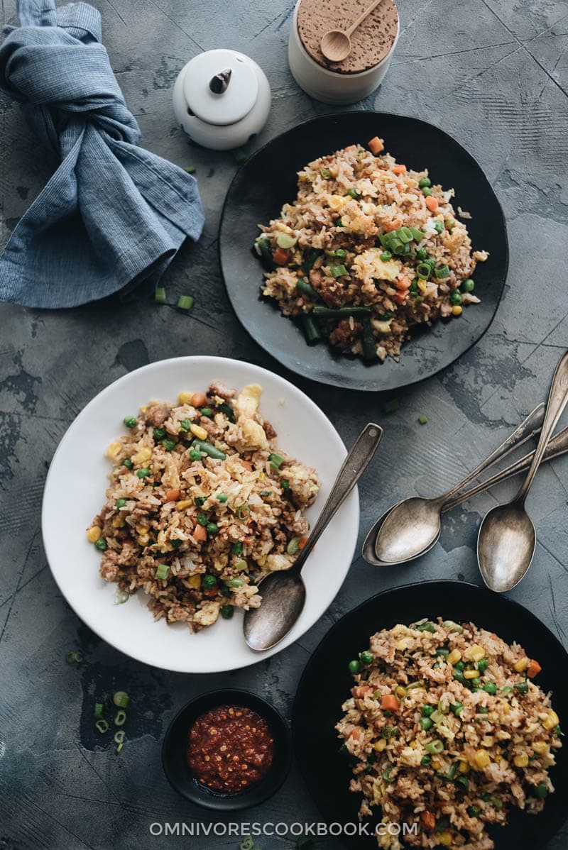 15-Minute Pork Fried Rice | Omnivore's Cookbook