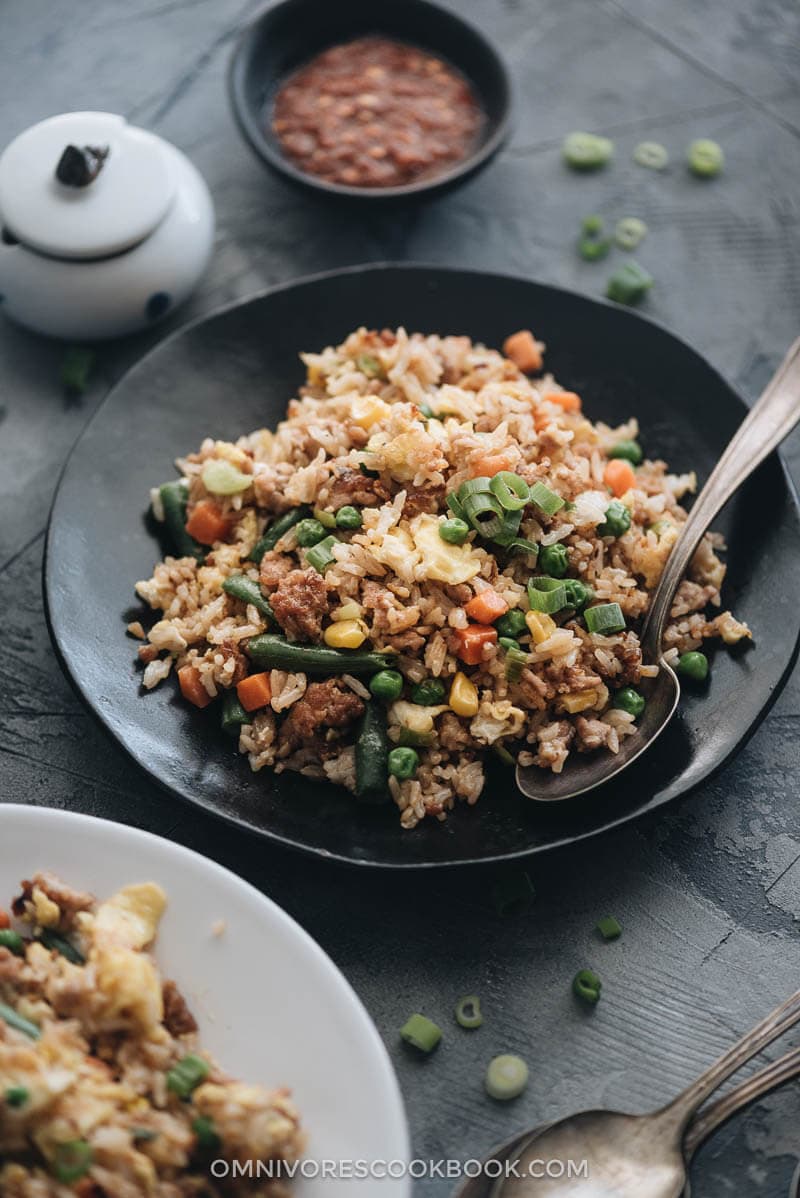 15-Minute Pork Fried Rice | Omnivore's Cookbook