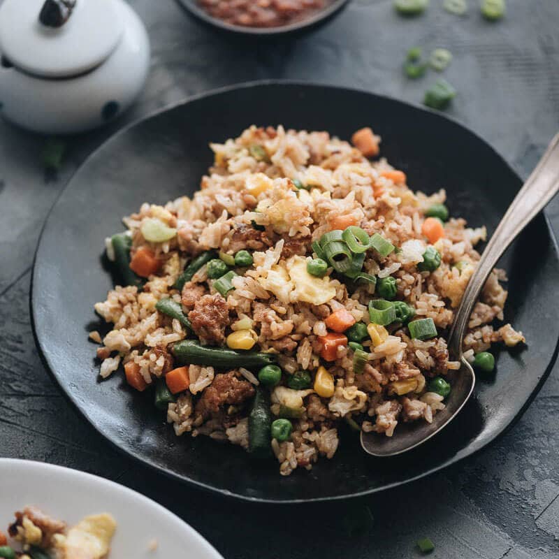 15-Minute Pork Fried Rice | Omnivore's Cookbook