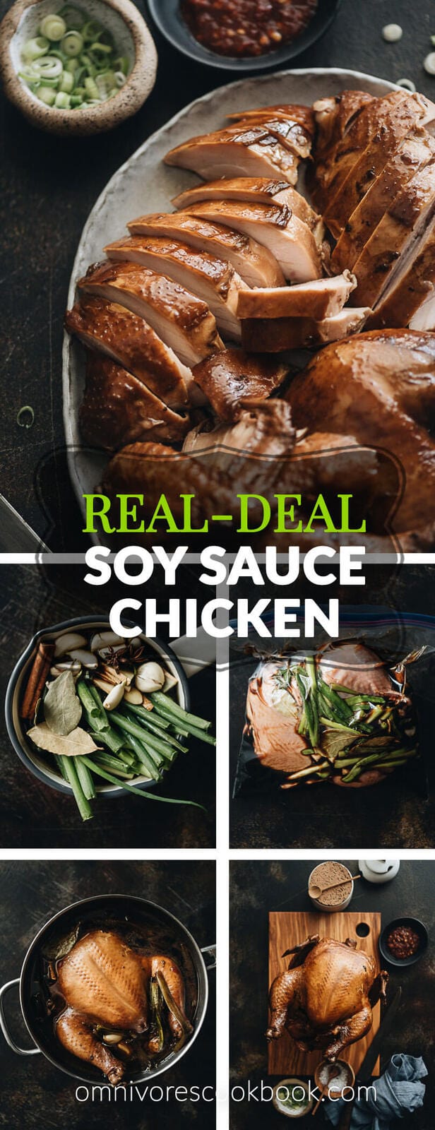 Chinese Soy Sauce Chicken - This homemade soy sauce chicken has silky tender meat with a deep savory flavor. Learn how easy it is to make this Cantonese dim sum at home and even achieve restaurant taste. #marinade #recipe #healthy #glutenfree #brownsugar