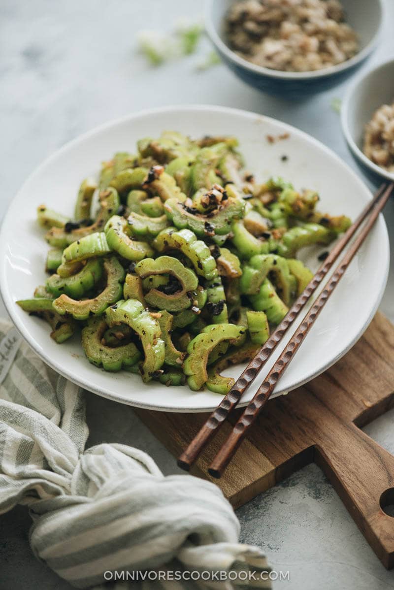 stir-fried-bitter-melon-with-fermented-black-beans-omnivore-s-cookbook