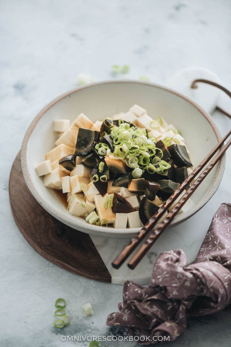 Preserved egg with tofu