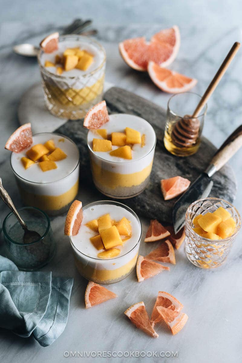 Top 15 Vegetarian Chinese Recipes - Mango Sago