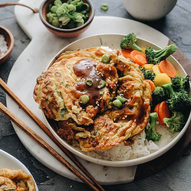 Easy Egg Foo Young Omnivore S Cookbook