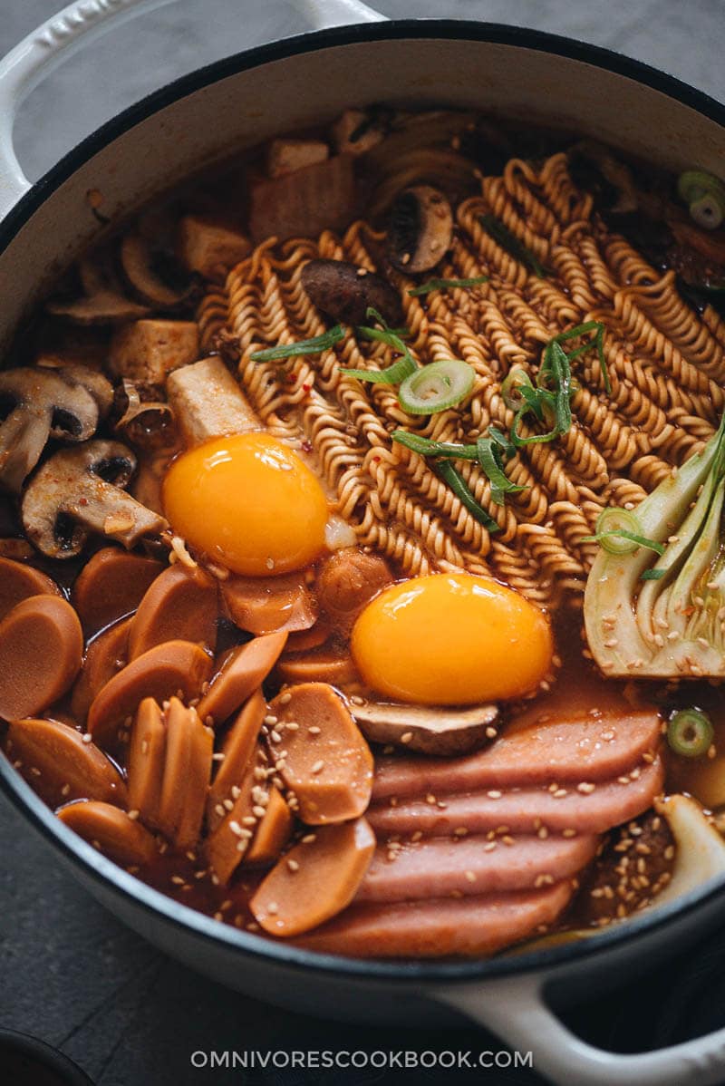 Budae Jjigae (Army Stew) - My Korean Kitchen