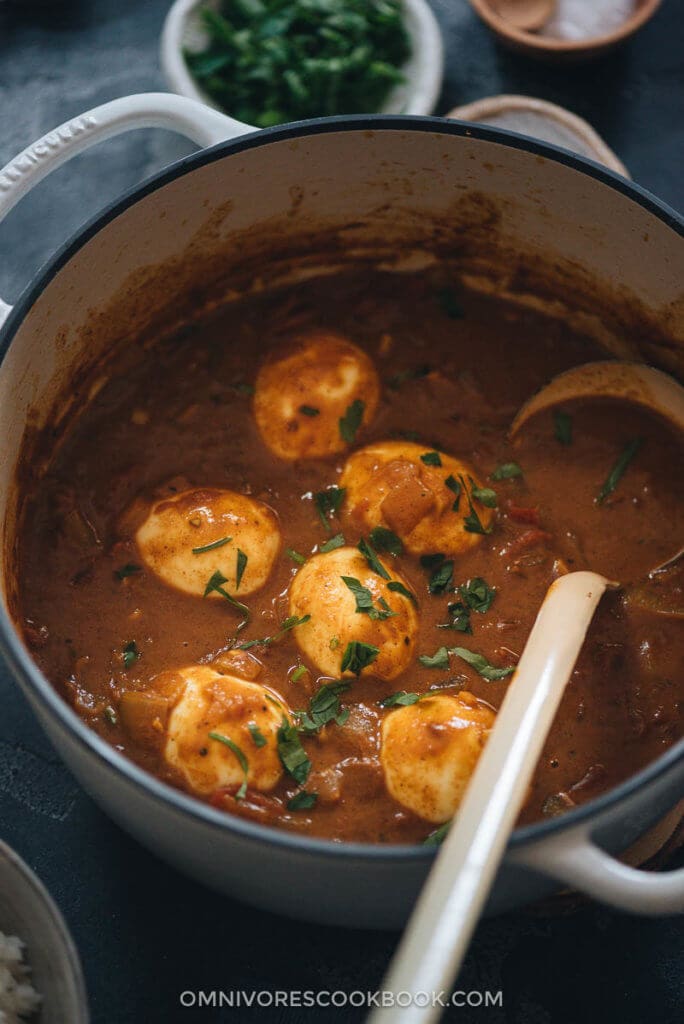Easy Egg Curry - Omnivore's Cookbook