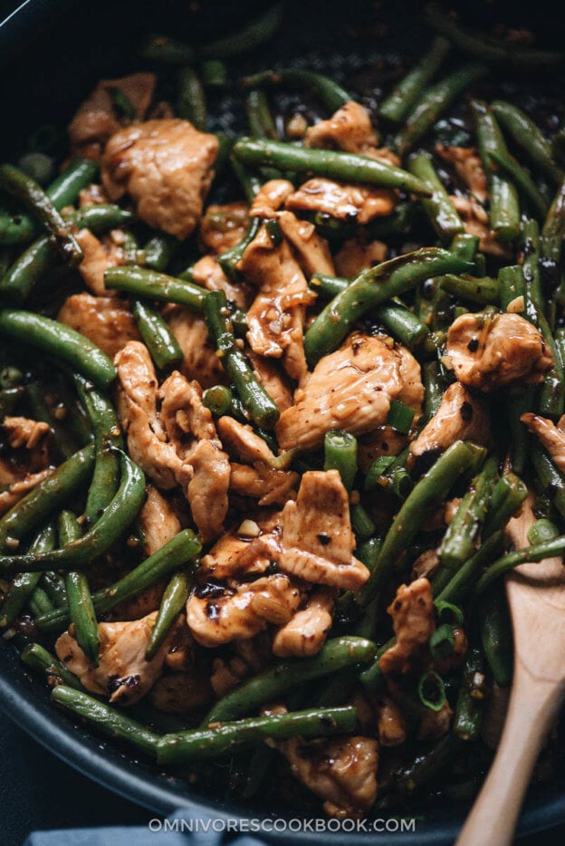 String Bean Chicken Omnivore's Cookbook