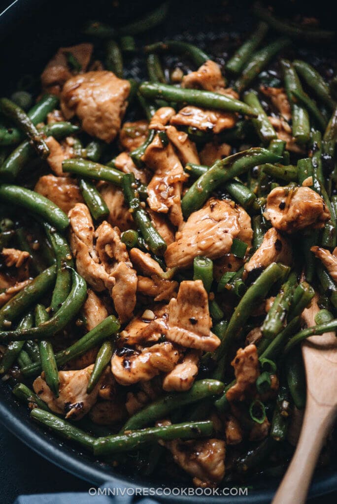 String Bean Chicken - Omnivore's Cookbook