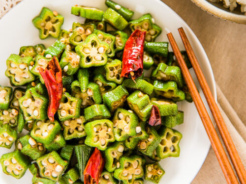 pan fried okra