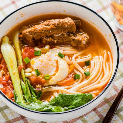 Tomato Noodle Soup The Ultimate Comfort Food Omnivore's Cookbook
