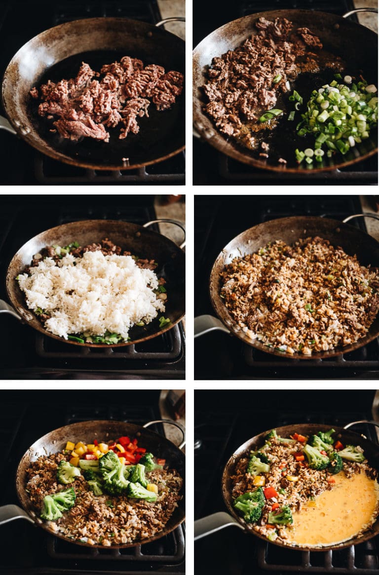 Easy Beef Fried Rice (牛肉炒饭) - Omnivore's Cookbook