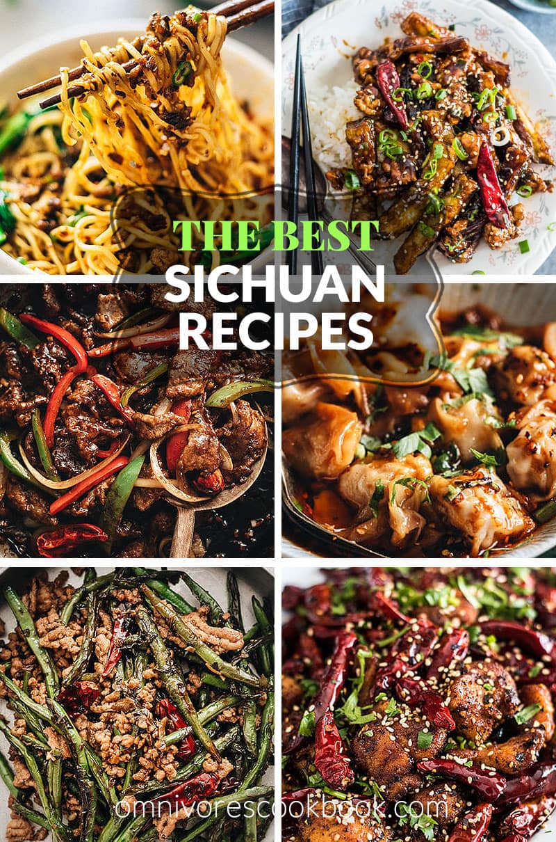 Las 14 mejores recetas de Sichuan: Algunas de las recetas de Sichuan reales más populares están accesibles para que los libros caseros las reproduzcan en su propia cocina.