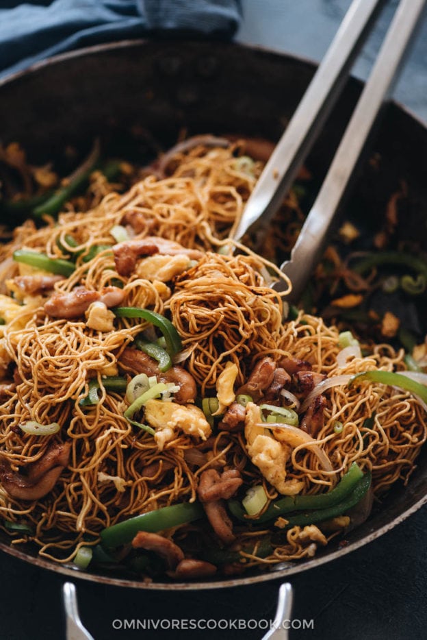 Hokkien Noodles (福建炒面, Hokkien Mee) - Omnivore's Cookbook