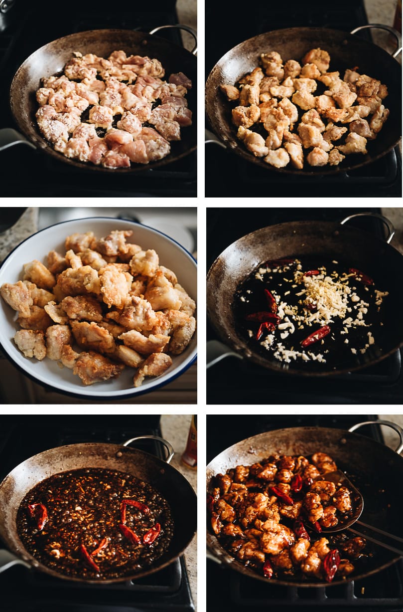 General Tso’s Chicken cooking step-by-step