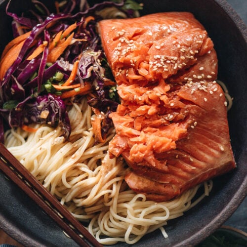 Crispy Salmon with Ginger Soy Sauce Omnivore's Cookbook