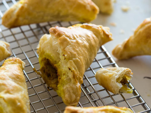 Baked curry puff recipe