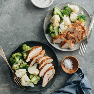 Sichuan Dry Rub Roast Chicken Breast - Tender, juicy chicken breast roasted with a rich, spicy dry rub. Only 30 minutes required, including prep and cooking. {Gluten-Free}
