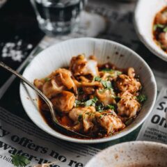 Sichuan Spicy Wonton in Red Oil