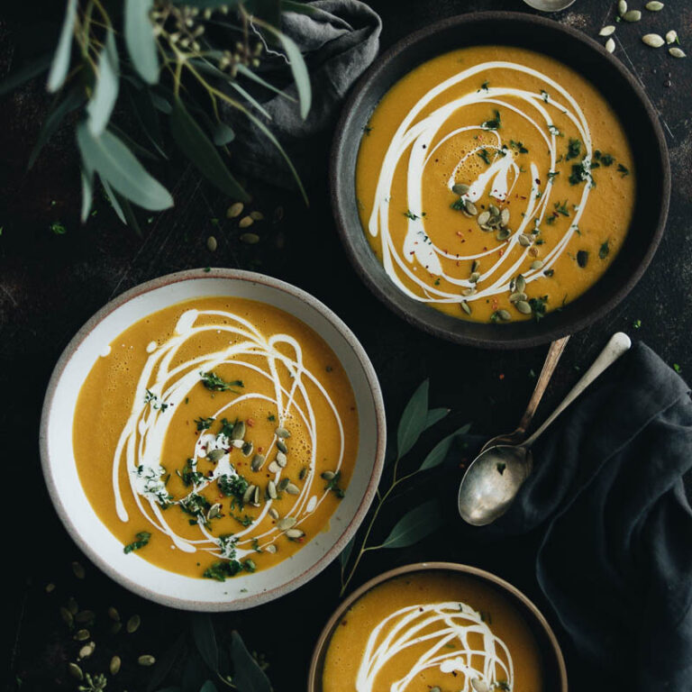 Easy Vegetarian Pumpkin Soup Omnivore's Cookbook