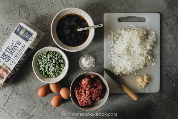 Cantonese Ground Beef Rice And Eggs (窝蛋牛肉) - Omnivore's Cookbook