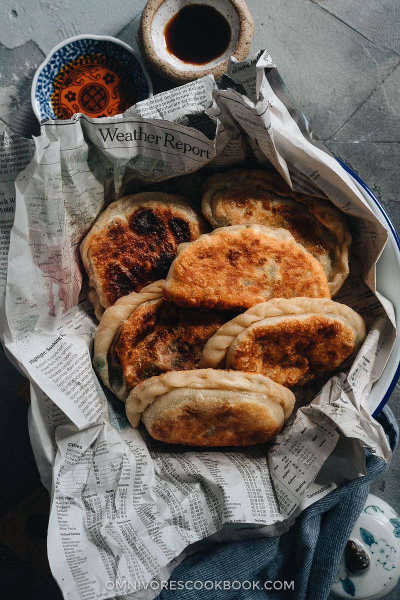 Homemade Chinese chive dumplings