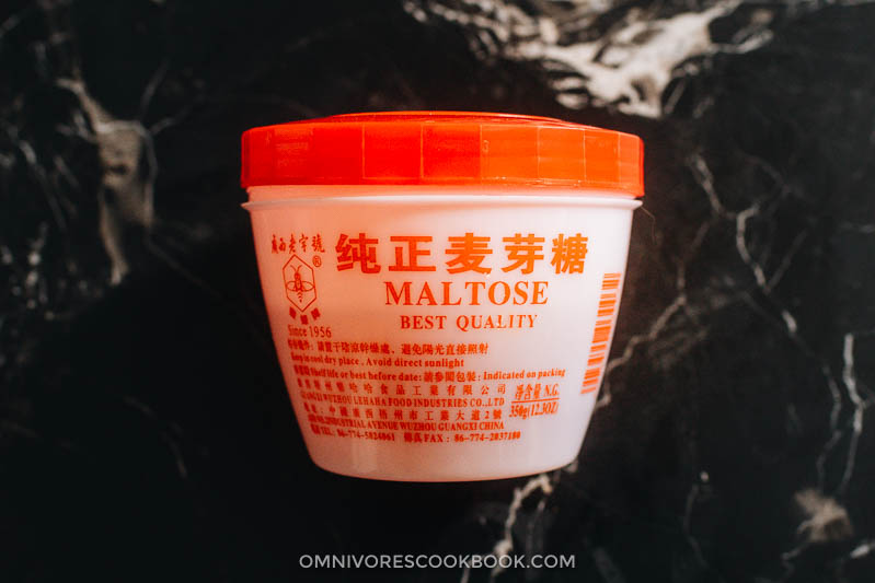 Maltose in a jar