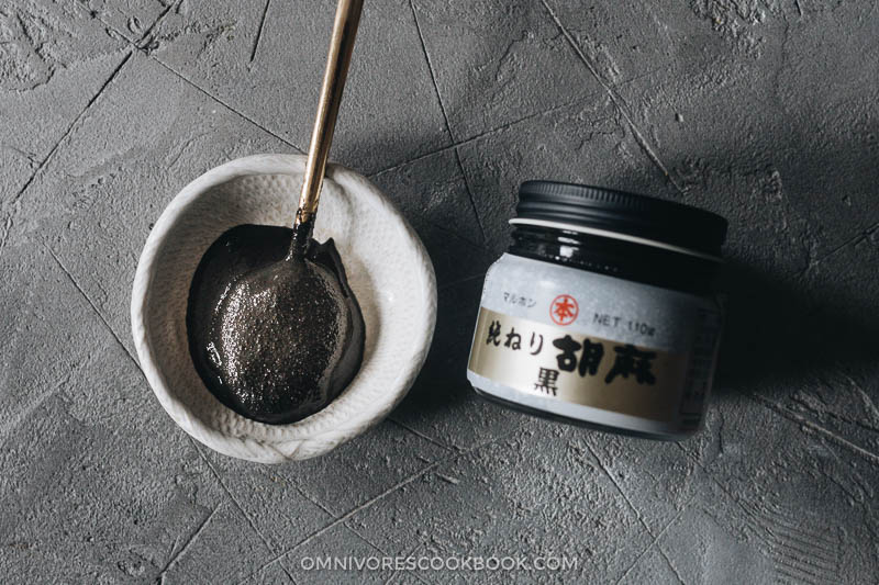 Black sesame paste