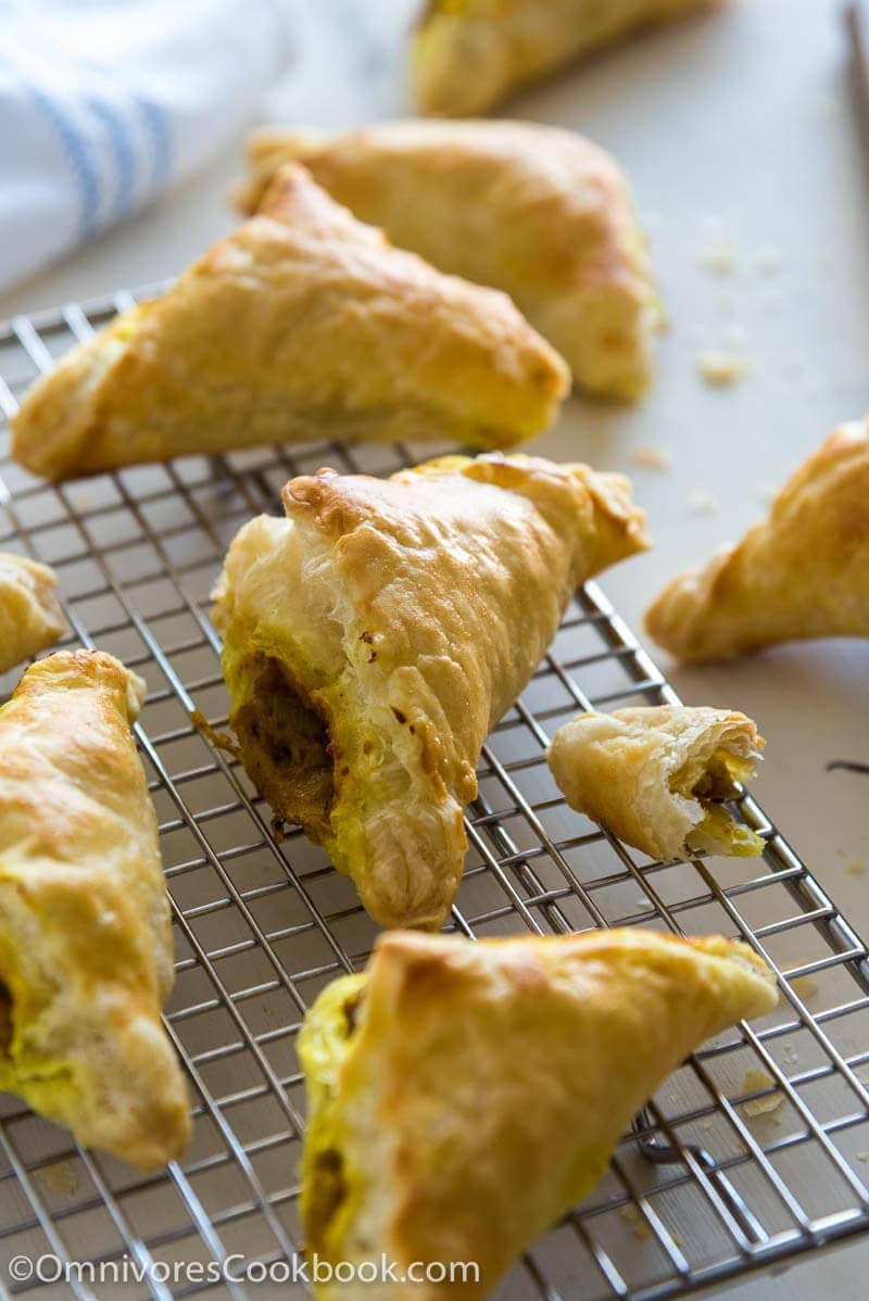 Asian-Inspired Thanksgiving Recipes | Thanksgiving Leftover Curry Puff