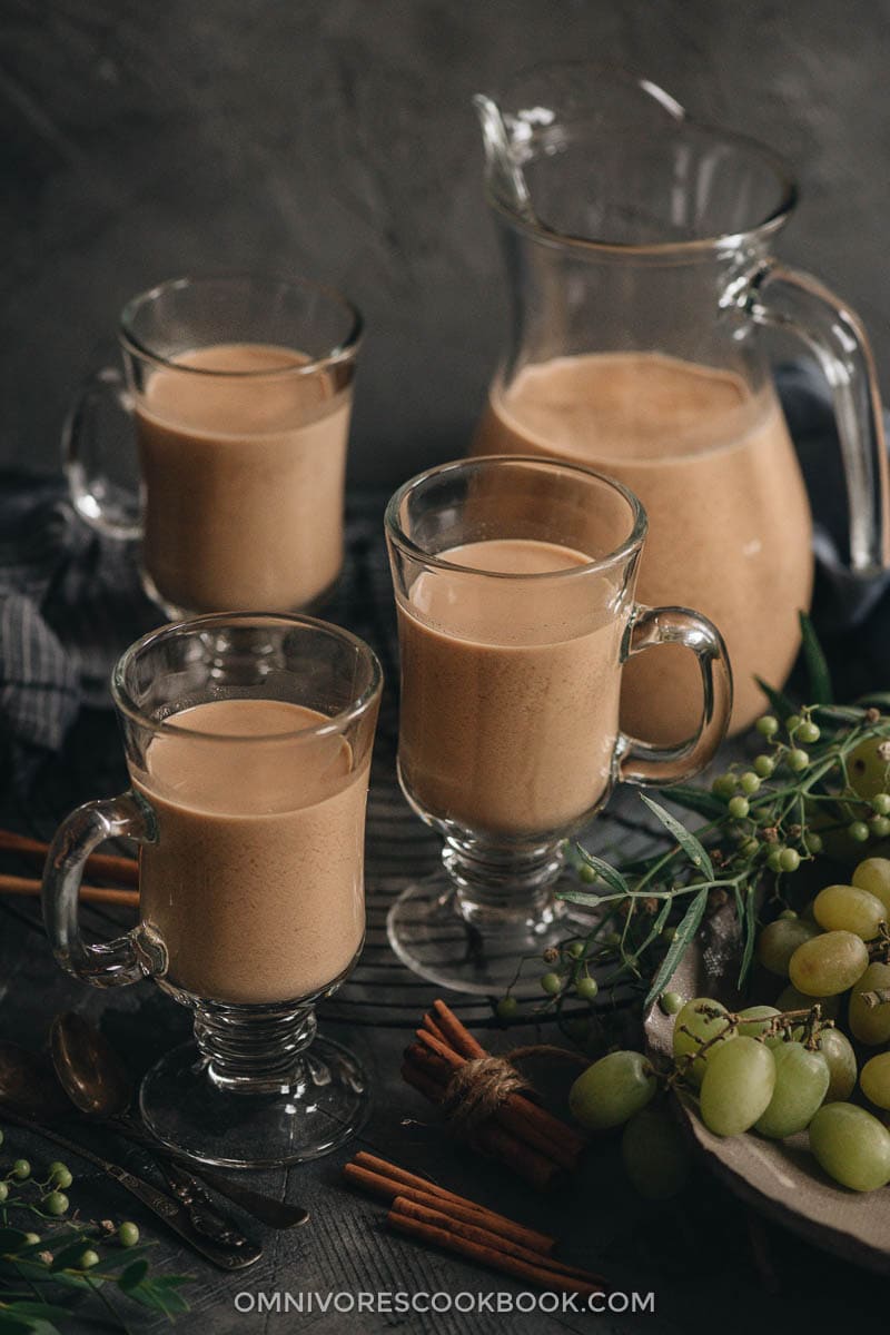 Eggnog Milk Tea Boba - Kitchen Confidante®