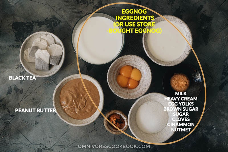 Eggnog Milk Tea Boba - Kitchen Confidante®