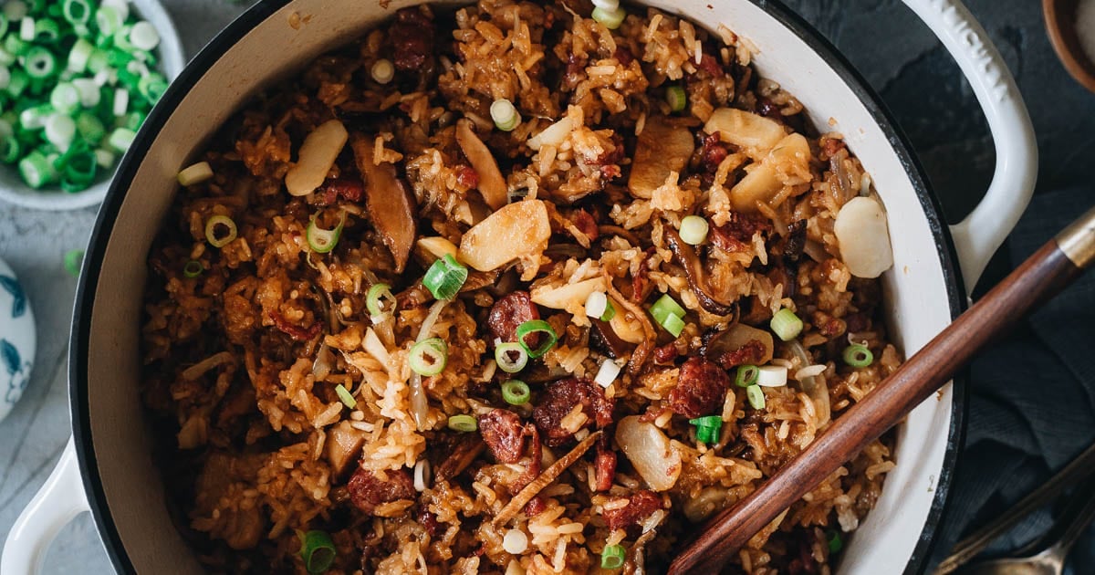 Sticky Rice Stuffing (A ChineseInspired Thanksgiving Recipe