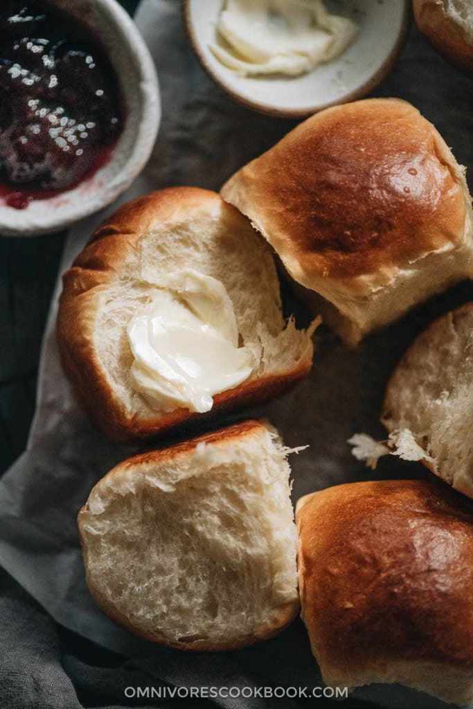 Asian-Inspired Thanksgiving Recipes | Easy Milk Bread Rolls