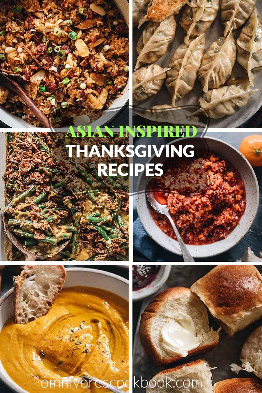 Thanksgiving dinner and side dishes