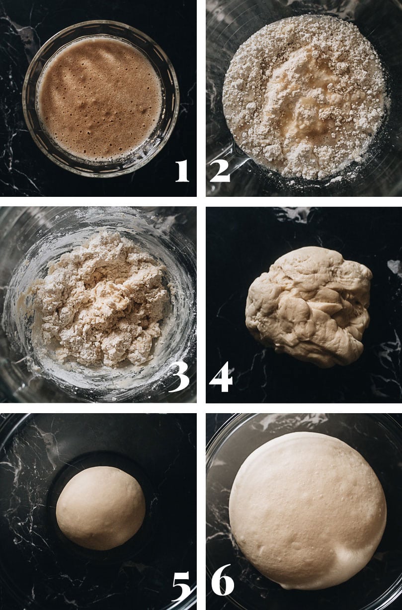 How to make steamed buns dough