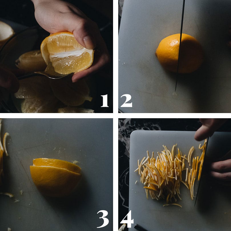 How to prepare lemon to make tea